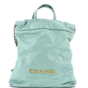 Chanel 22 Chain Backpack Quilted #205789C45B